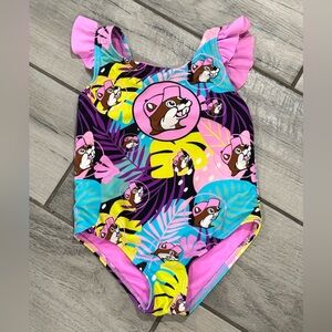 EUC Buc-ees Tropical Toddler Swim Suit | 3T